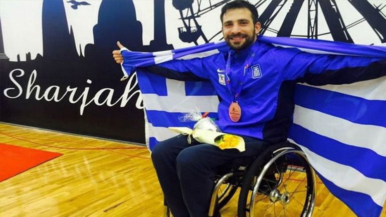 Ξιφασκία με αμαξίδιο: «Χάλκινος» ο Τριανταφύλλου στη σπάθη