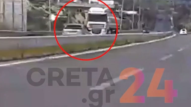 Κρήτη: Εντοπίστηκε ο 70χρονος που οδηγούσε για 3,5 χιλιόμετρα ανάποδα στην εθνική οδό