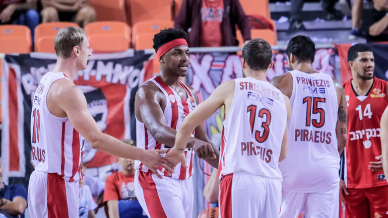 Με πρωταγωνιστή τον ΛεΝτέι ο Ολυμπιακός, 94-93 τη Χαποέλ Ιερουσαλήμ