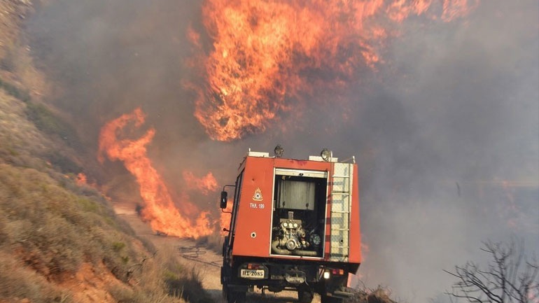 Πυρκαγιά στην Ιεράπετρα