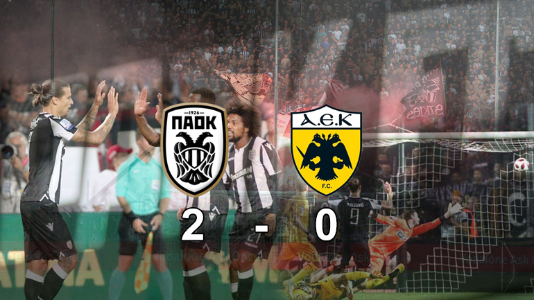 Νικητής ο ΠΑΟΚ στο πρώτο ντέρμπι της χρονιάς