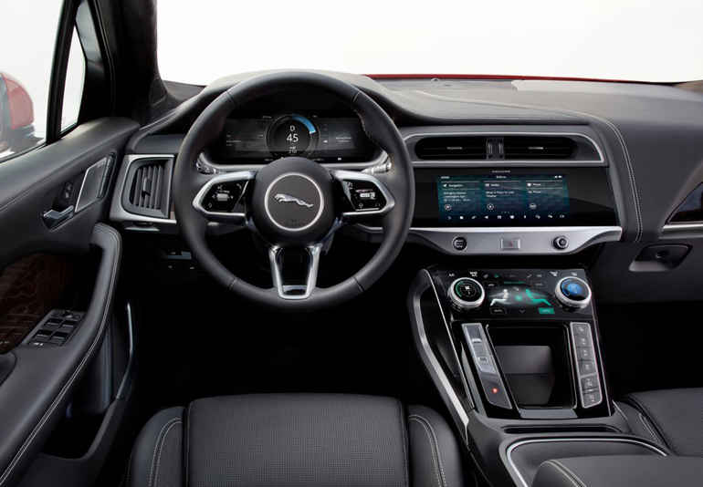 Το εσωτερικό της Jaguar I-Pace