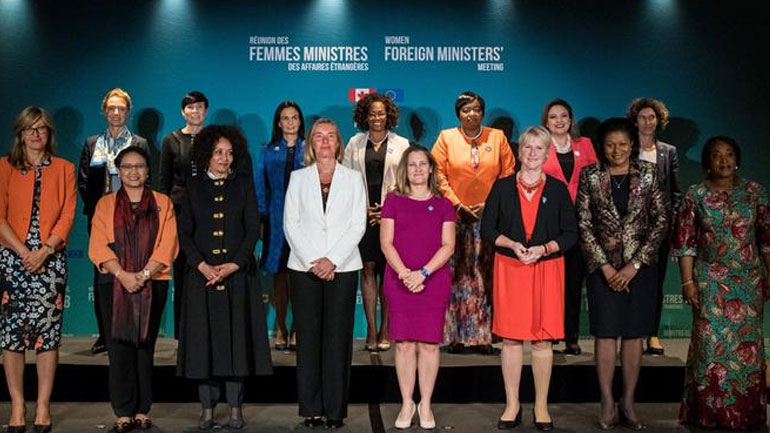 Καναδάς: Οι γυναίκες ΥΠΕΞ δεσμεύτηκαν στη  σύνοδο στο Μόντρεαλ να συναντώνται τακτικά