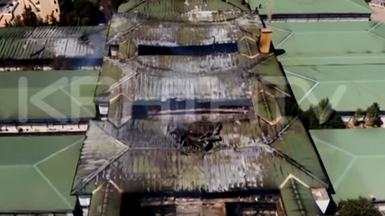 Άρχισαν οι μετρήσεις για την ατμοσφαιρική ρύπανση έπειτα από τη φωτιά στο Πανεπιστήμιο Κρήτης