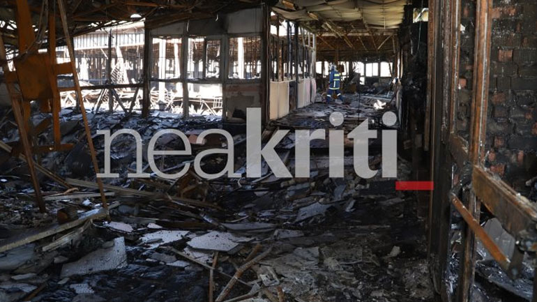 Κρήτη: H επόμενη μέρα από την μεγάλη πυρκαγιά στο Πανεπιστήμιο