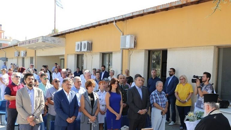 Παραδόθηκε σε χρήση το Κέντρο Υγείας Μηχανιώνας μετά την αποκατάσταση των ζημιών από τις πλημμύρες του 2016