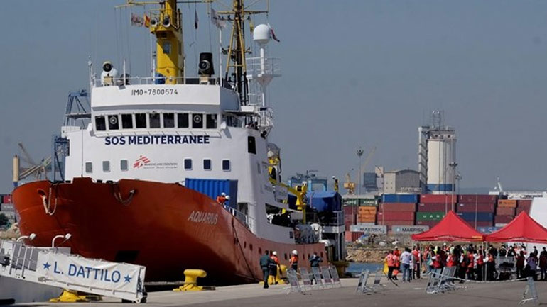 Το «Aquarius» δεν μπορεί να ελλιμενιστεί σε γαλλικό λιμάνι