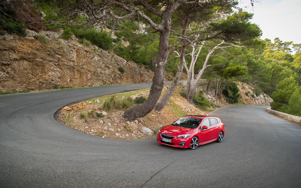 To Subaru Impreza τελευταίας γενιάς...