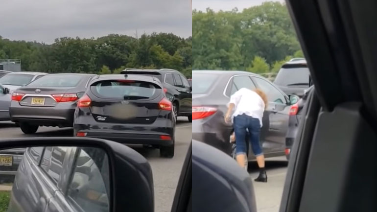 Αυτή η οδηγός ξεπέρασε κάθε όριο!