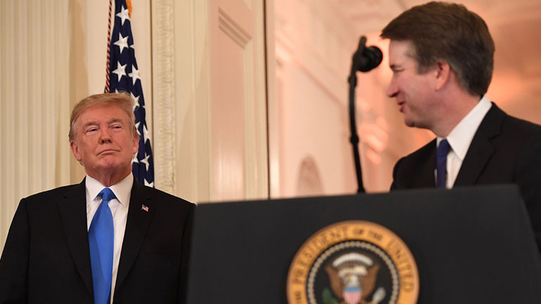 ΗΠΑ: Ο Τραμπ αφήνει ανοιχτό το ενδεχόμενο να αλλάξει τη γνώμη του για την υποψηφιότητα Κάβανο