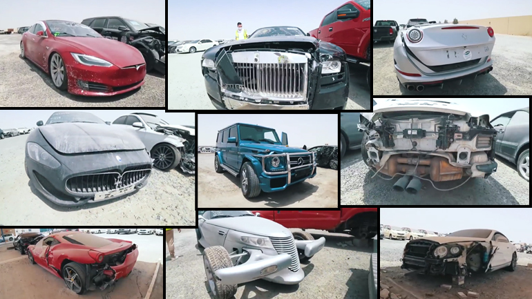 Κατασχεμένα και παρατημένα αυτοκίνητα στο… Ντουμπάι