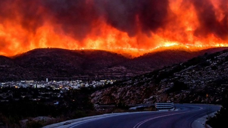 Ακόμα ένα εφιαλτικό βράδυ για τους κατοίκους της Κεφαλονιάς