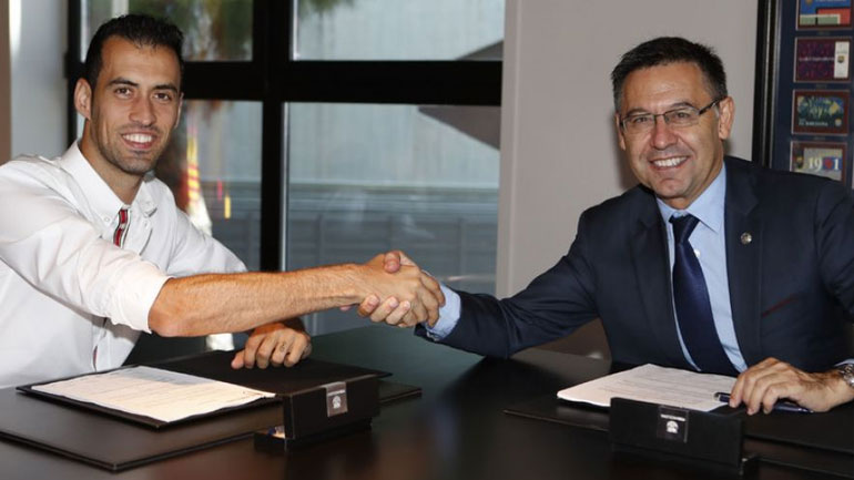 Μέχρι το 2023 στην Μπαρτσελόνα ο Μπουσκέτς με «αστρονομική» ρήτρα