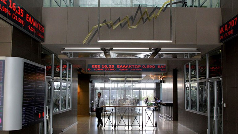 Πτωτικά κινείται το Χρηματιστήριο Αθηνών