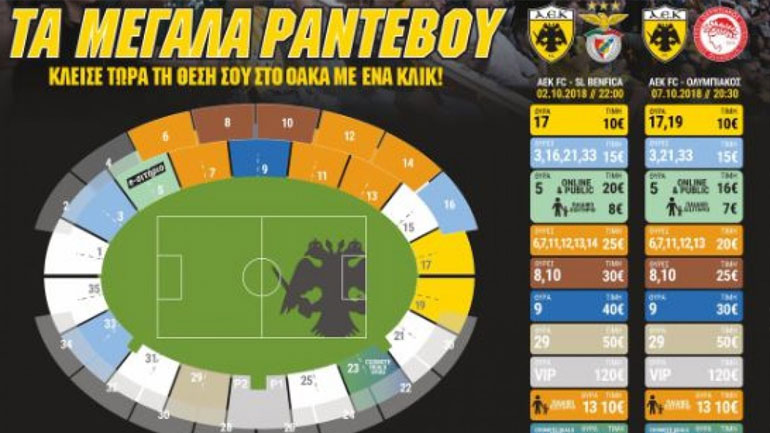 «Με ένα κλικ πιο κοντά στην ΑΕΚ»