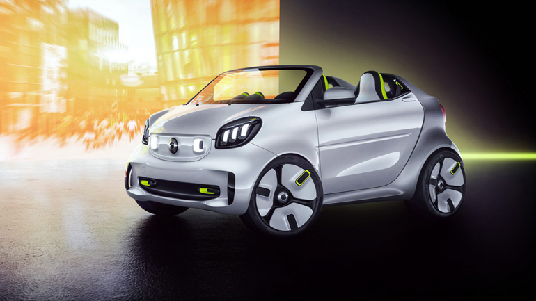Ηλεκτρικό cabrio από τη smart