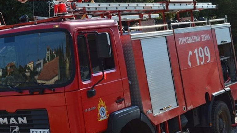 Φωτιά σε δασική έκταση στην Ανατολική Μάνη