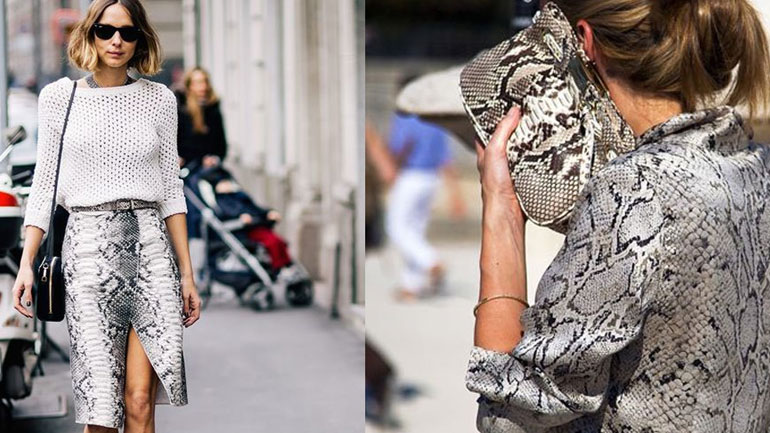 Snakeskin: Πώς να φορέσετε το νέο αγαπημένο trend