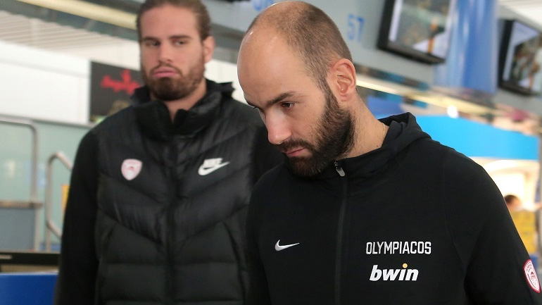 Ολυμπιακός: Χωρίς Σπανούλη και Παπανικολάου στη Ρωσία