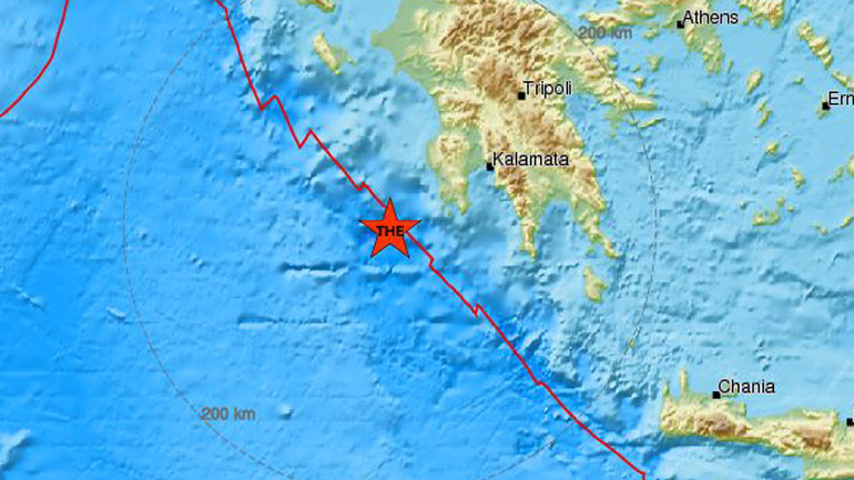 Σεισμικές δονήσεις 3,2 και 3 Ρίχτερ στη Μεθώνη