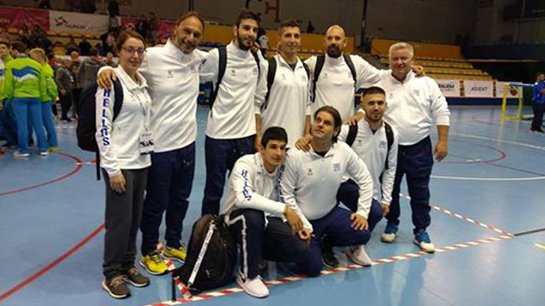 «Ασημένια» η εθνική ανδρών στο Ευρωπαϊκό γκόλμπολ