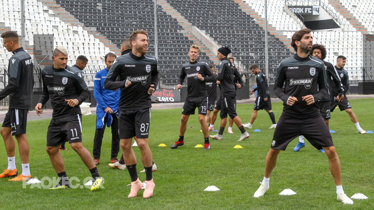 Η αποστολή του ΠΑΟΚ για το ντέρμπι με τον Ολυμπιακό