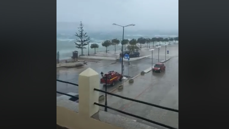 Ισχυροί άνεμοι εντάσεως 8-9 Μποφόρ στον Ρωμανό Μεσσηνίας