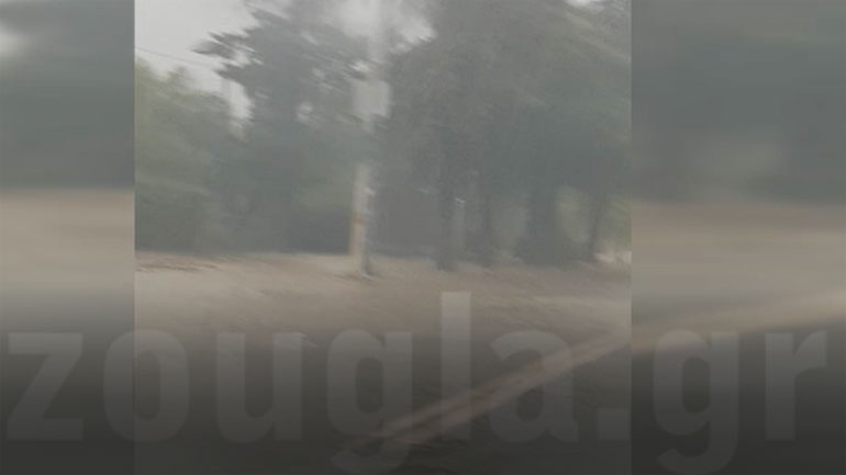 Βροχοπτώσεις στην Αττική – Βλάβες στο δίκτυο της ΔΕΗ στη Λ. Κηφισίας