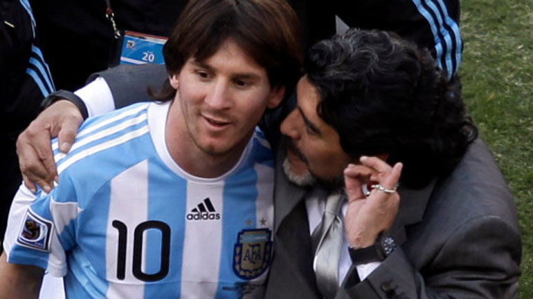 Ο Μαραντόνα συμβουλεύει τον Λιονέλ Μέσι να μην επιστρέψει στην Εθνική Αργεντινής!