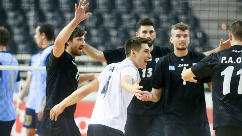 Βόλεϊ: Άνετη πρόκριση για τον ΠΑΟΚ, 3-0 σετ τον Ηρακλή