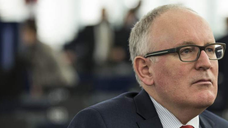 Αντιπρόεδρος της Κομισιόν: «Δεν μπορείτε να φύγετε από το σπίτι μας και να κρατήσετε το κλειδί»