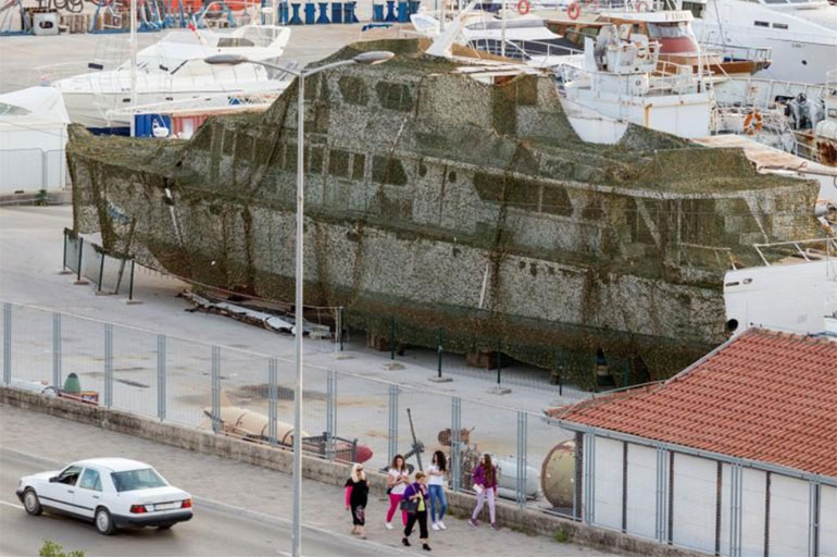 Η πολυτελής θαλαμηγός «Γιαντράνκα»