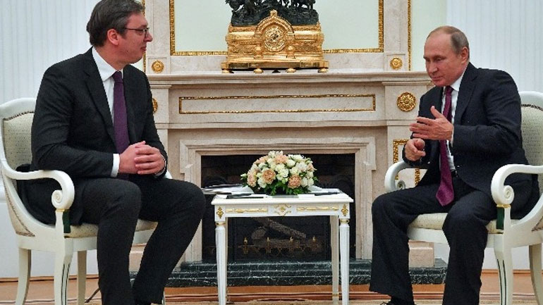 Πούτιν και Βούτσιτς συζήτησαν για την κατάσταση στην ΠΓΔΜ μετά το δημοψήφισμα