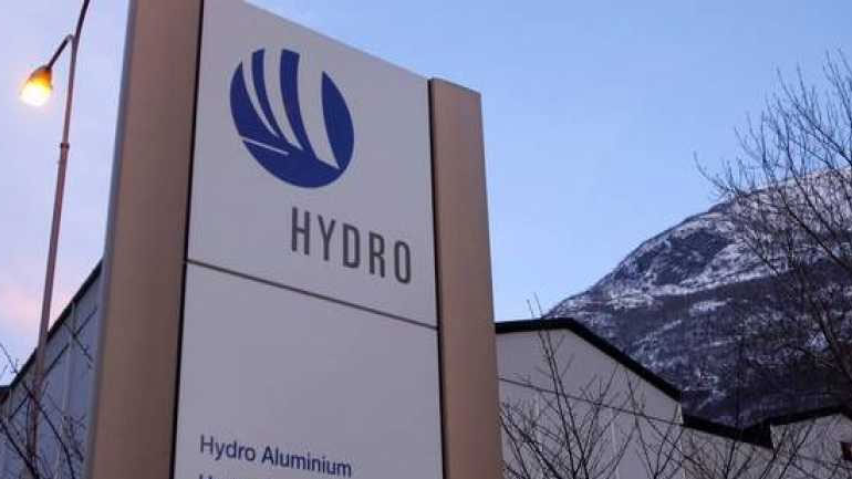 Βουτιά καταγράφει η μετοχή της Norsk Hydro, που σταματά την παραγωγή στη βραζιλιάνικη μονάδα αλουμίνας Alunorte