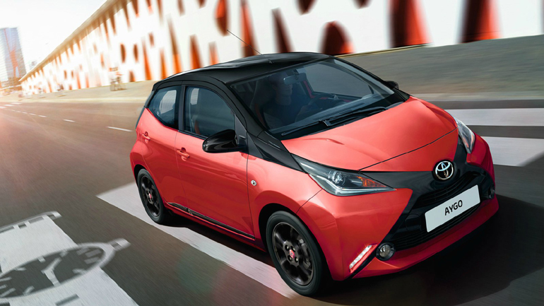 Τη δεκάδα συμπλήρωσε το Toyota Aygo