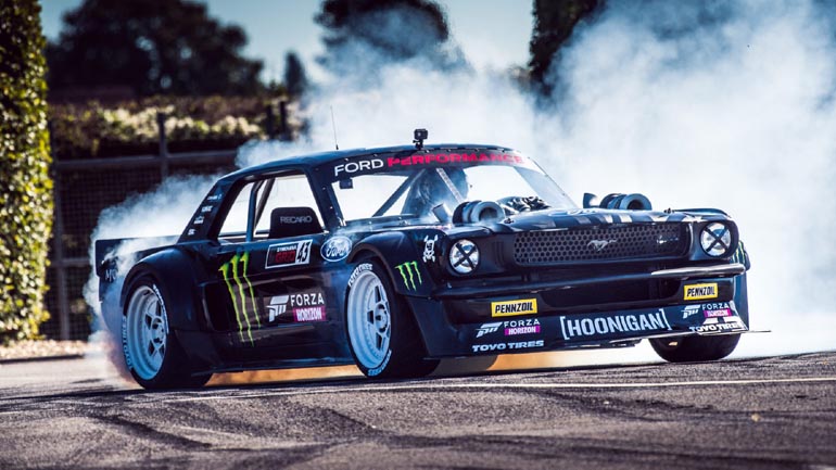 Το «έκαψε» στο Goodwood ο Ken Block