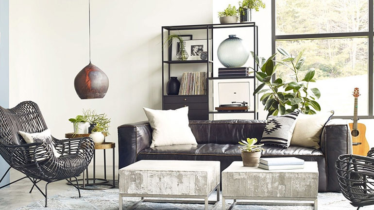 Η ψάθα κάνει δυναμική επιστροφή και στη διακόσμηση του σπιτιού