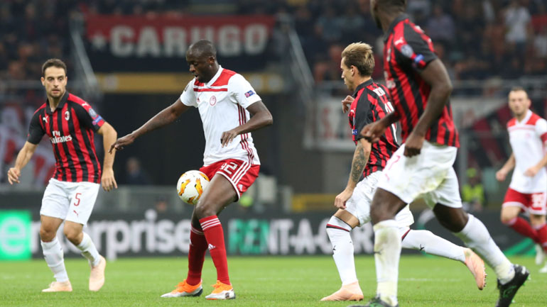 Κατέρρευσε στο «Σαν Σίρο» ο Ολυμπιακός – Δέχτηκε τρία γκολ σε 9 λεπτά και ηττήθηκε 3-1 από τη Μίλαν