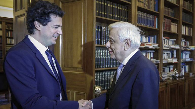 Συνάντηση Πρ. Παυλόπουλου με τον διακεκριμένο καθηγητή του ΜΙΤ Κ. Δασκαλάκη