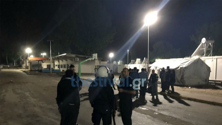 Θεσσαλονίκη: Ένταση στο κέντρο φιλοξενίας στα Διαβατά – Ένας τραυματίας