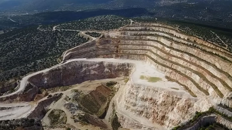 Εναέρια πλάνα από τις χωροθετημένες περιοχές των νέων ΧΥΤΥ της Αττικής