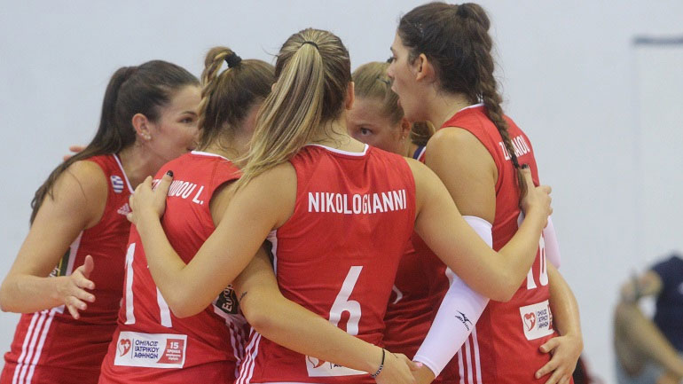 Ιστορική πρώτη νίκη του Ολυμπιακού επί του ΠΑΟΚ στο βόλεϊ γυναικών