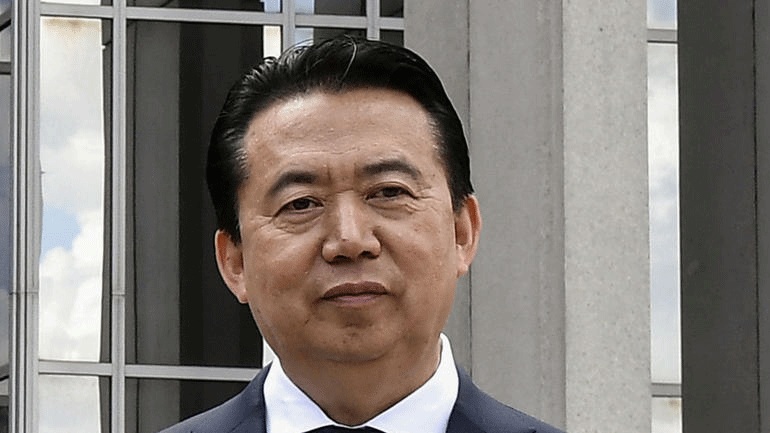 Γαλλία: Η Ιντερπόλ κάλεσε το Πεκίνο να δώσει διευκρινίσεις σχετικά με την τύχη του αγνοούμενου προέδρου της