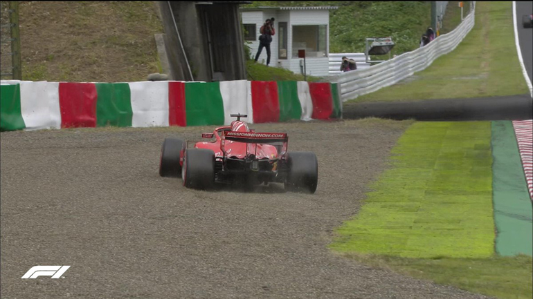 Η άξοδος στον γρήγορο γύρο στέρησε στον Vettel μία καλύτερη θέση από την 9η στις κατατακτήριες δοκιμές