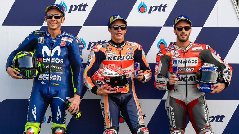 MotoGP 2018, Ταϊλάνδη: «Ποικιλία» και ρεκόρ στις κατατακτήριες