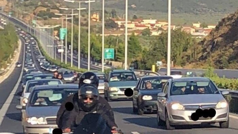 Ουρές χιλιομέτρων στην Εθνική οδό από φιλάθλους του Παναθηναϊκού που πήγαιναν στην Τρίπολη!