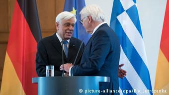 Οι επανορθώσεις στην κορυφή της ατζέντας των επαφών του Γερμανού προέδρου στην Αθήνα