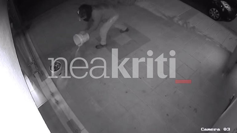 Κρήτη: Βίντεο ντοκουμέντο από τη φωτιά σε κομμωτήριο