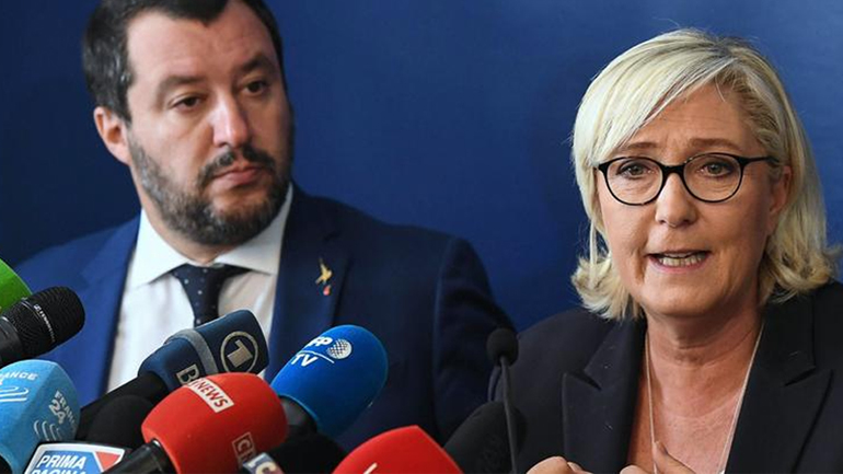 Το αντιευρωπαϊκό ραντεβού Σαλβίνι – Λεπέν