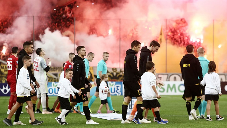 Η παρακάμερα του ΑΕΚ – Ολυμπιακός